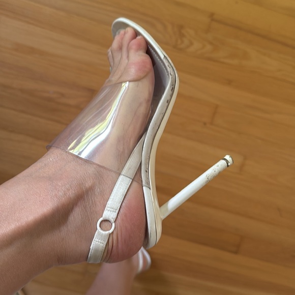 ALEXANDER WANG KAIA SANDAL IN WHITE ✨ - Picture 5 of 9